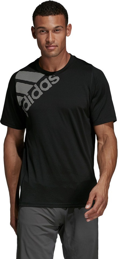 ADIDAS Sports Men Round Neck Black T 