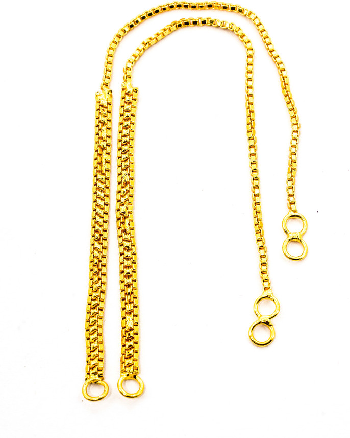 Ear chain (kanoti) gold plated women 