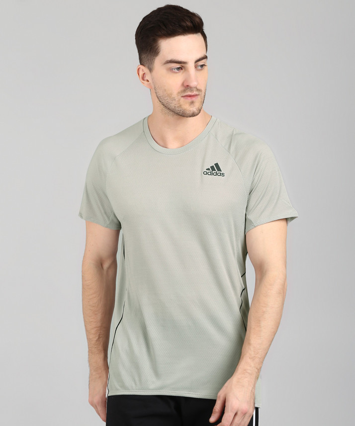 ADIDAS Sports Men Round Neck Grey T-Shirt - Buy ADIDAS Sports Men Round  Neck Grey T-Shirt Online at Best Prices in India | Flipkart.com