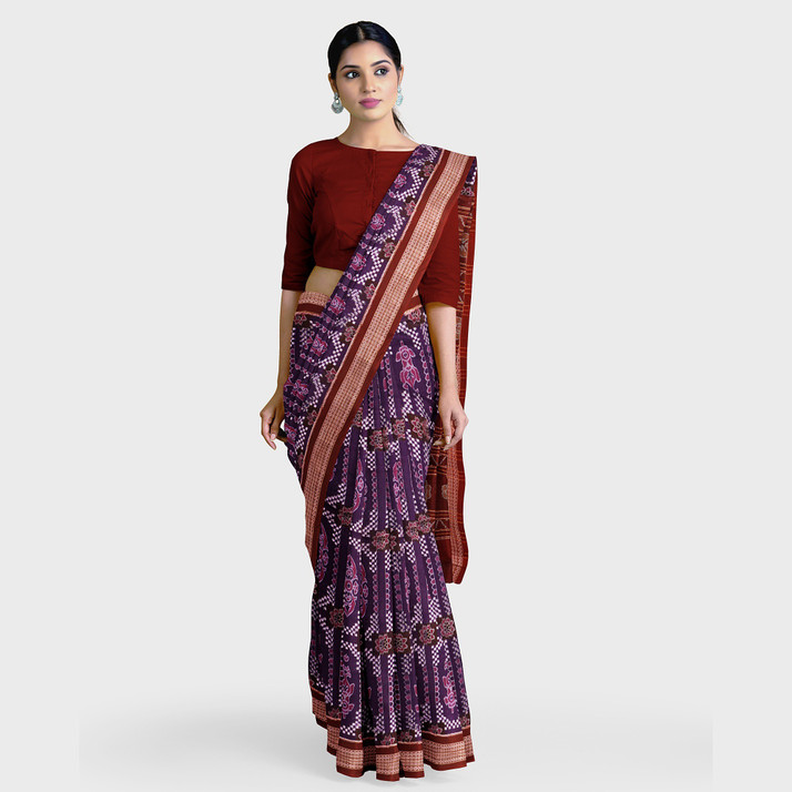 Buy AMLAN Woven Sambalpuri Pure Cotton 