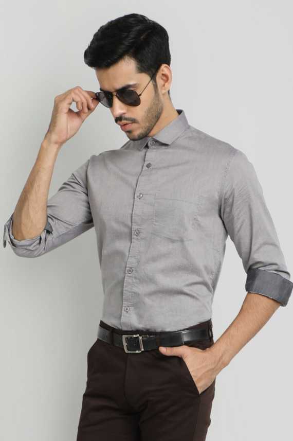 Disapproved AIDS son DEZANO Men Solid Casual Silver Shirt - Buy DEZANO Men Solid Casual Silver  Shirt Online at Best Prices in India | Flipkart.com