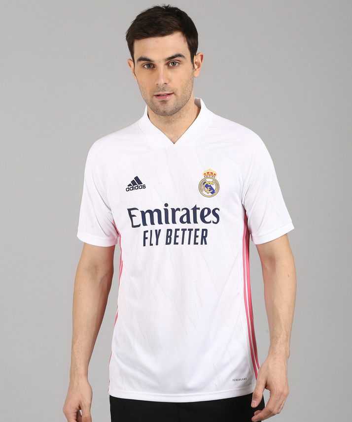 ADIDAS Printed Men V Neck White T-Shirt - Buy ADIDAS Printed Men V Neck  White T-Shirt Online at Best Prices in India | Flipkart.com