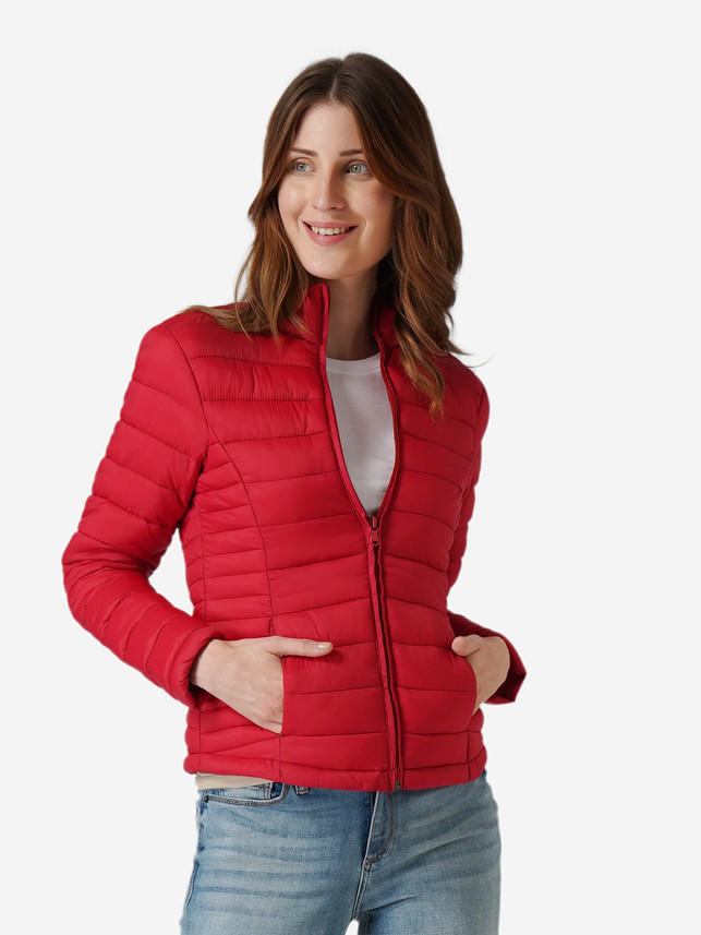 Red Tape Full Sleeve Solid Women Jacket 