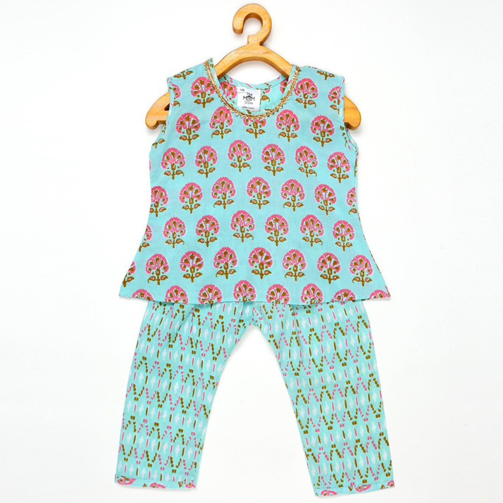 baby girl white kurta