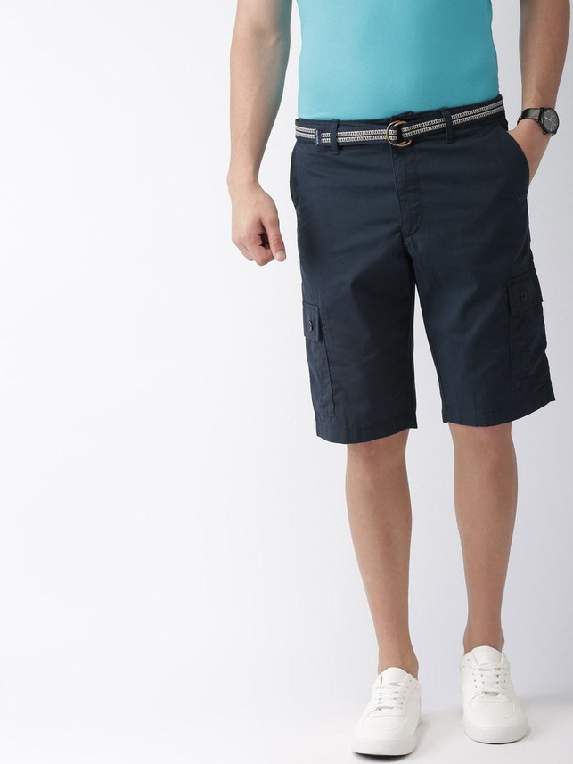 INDIAN TERRAIN Solid Men Dark Blue 