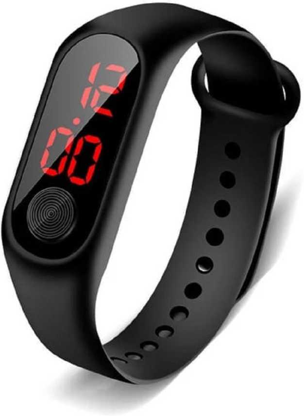 Zilge Digital Watch - For Boys  Girls - Buy Zilge Digital Watch - For Boys   Girls M2 Led Watch Black Silicone Band Kids Watches for Children Online  at Best Prices