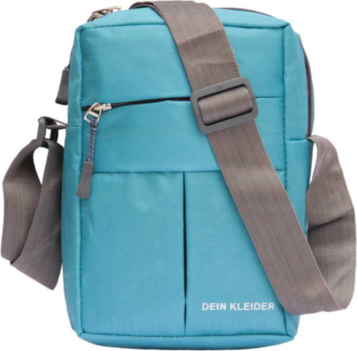 Dein Kleider Blue Sling Bag Dk04csp Hyp Aqua Price In India Flipkart Com