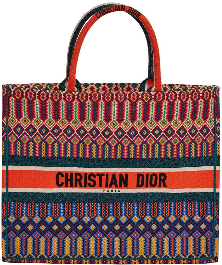 christian dior tote bag orange