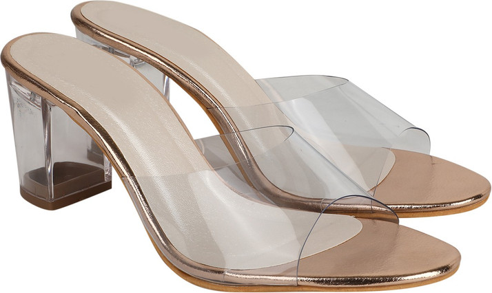 NV Style Women Gold Heels - Buy NV 
