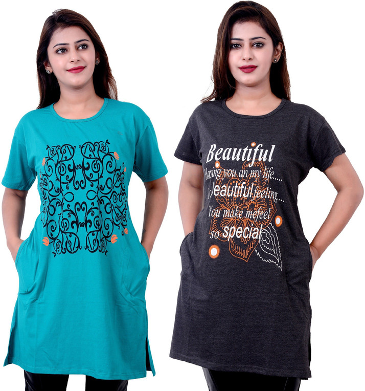 DG Star Typography Women Round Neck 