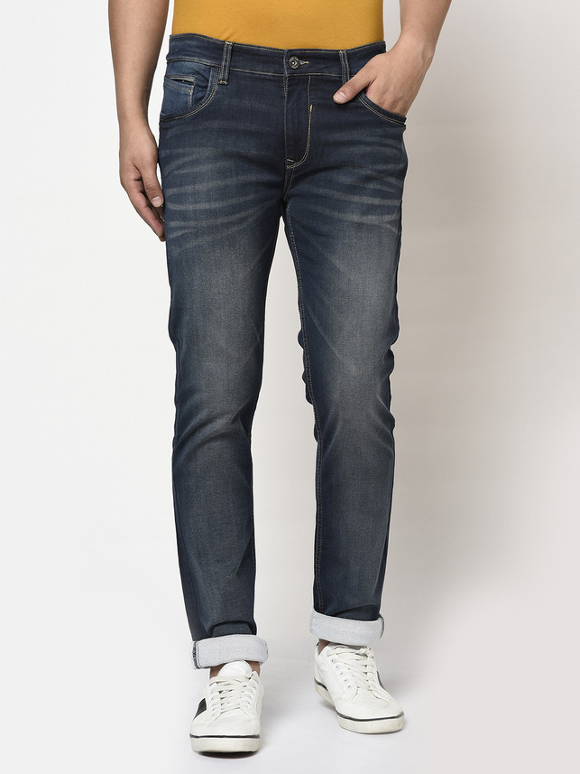 Octave Regular Men Grey Jeans - Buy 