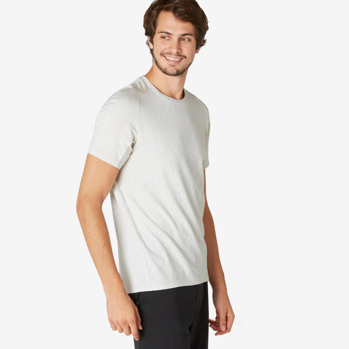 Decathlon - NYAMBA Solid Men Round Neck White T-Shirt - Buy Decathlon -  NYAMBA Solid Men Round Neck White T-Shirt Online at Best Prices in India |  Flipkart.com