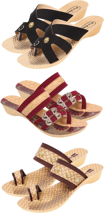 ozzy women multicolor wedges