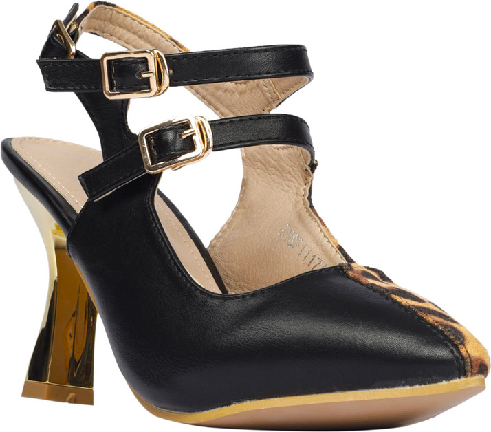 Stelatoes Women Black Heels - Buy 