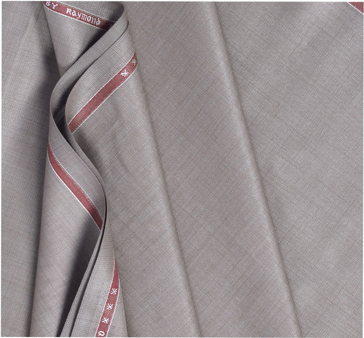 Raymond Poly Viscose Self Design 