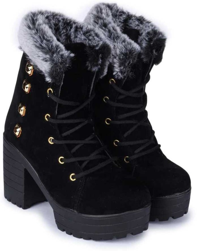 black boots flipkart