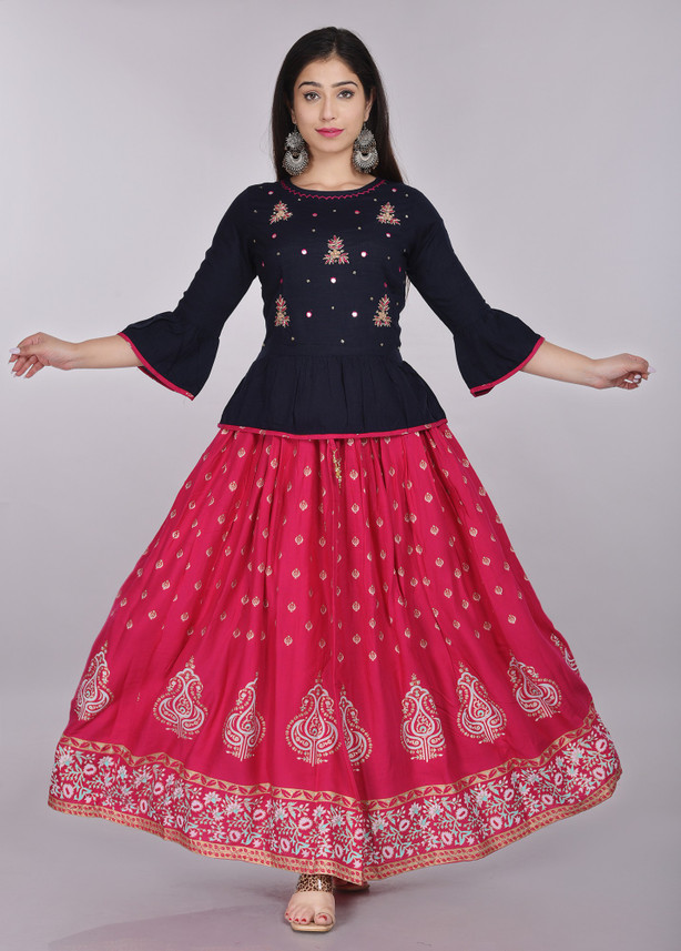 skirt top in flipkart