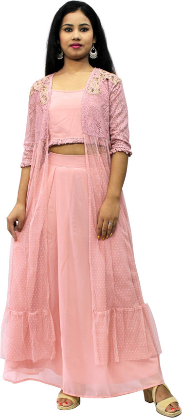 skirt top and jacket