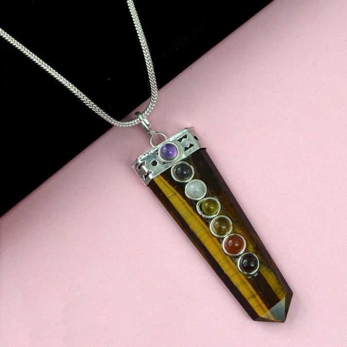 Details about   Women Natural Tiger Eye Healing Stone 30MM Heart Shape Pendant Necklace Gift