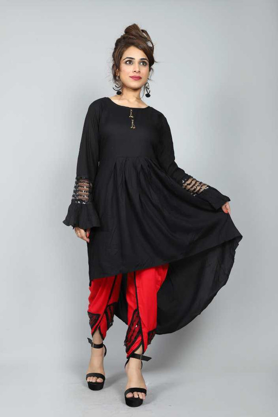 IR Life Style Women Dhoti \u0026 Kurta Set 