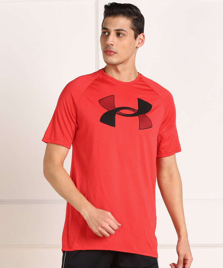 red under armor shirt