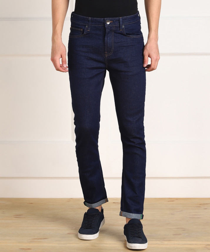 Benetton Regular Men Blue Jeans 