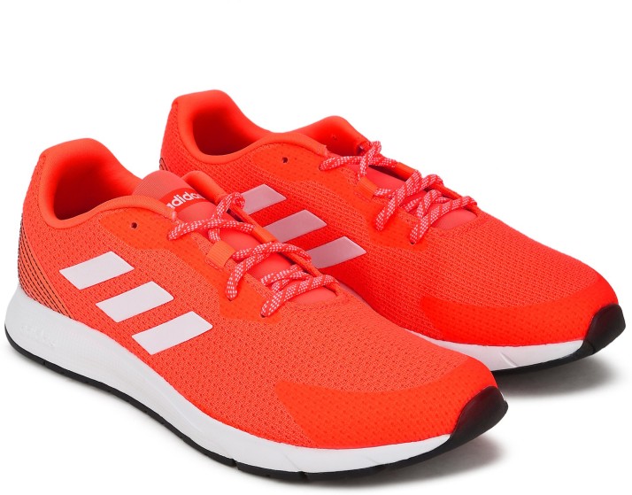 orange adidas running trainers