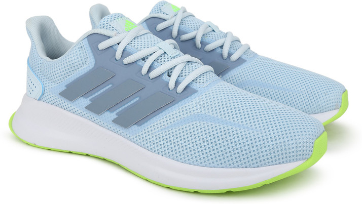 adidas runfalcon sky blue running shoes