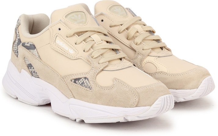 adidas falcon women beige