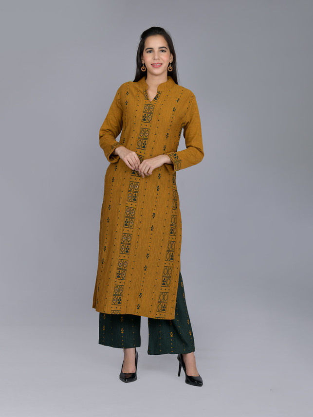 Indiplum Women Kurta and Palazzo Set 