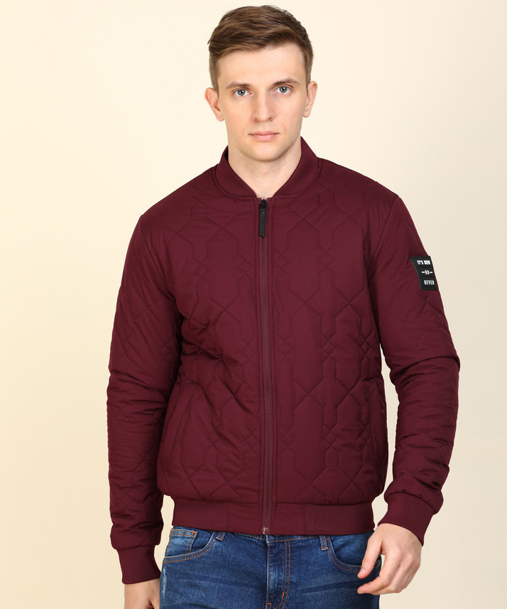 flying machine maroon jacket