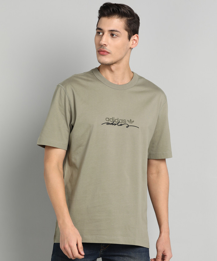 ADIDAS ORIGINALS Printed Men Round Neck 