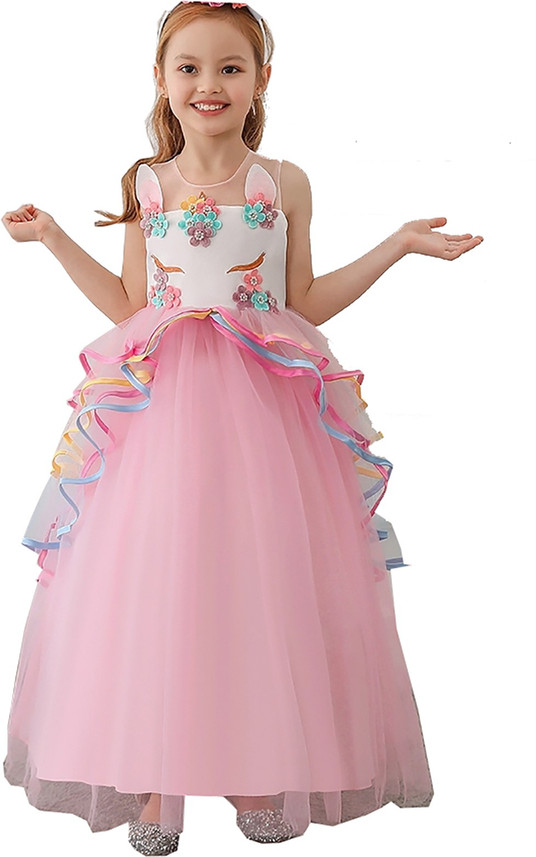 Jizo Girls Maxi/Full Length Party Dress 