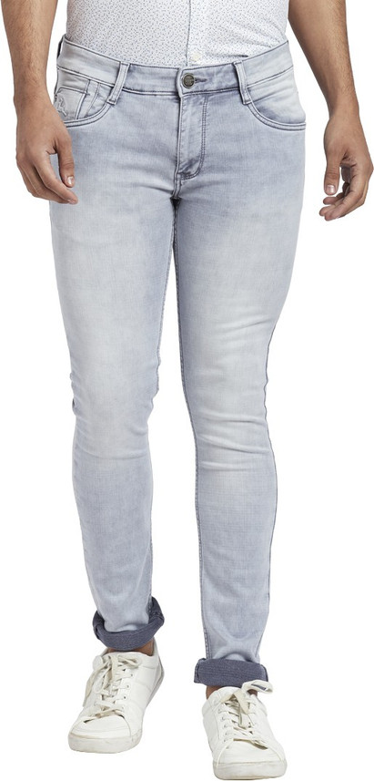 PARX Skinny Men Grey Jeans - Buy PARX 