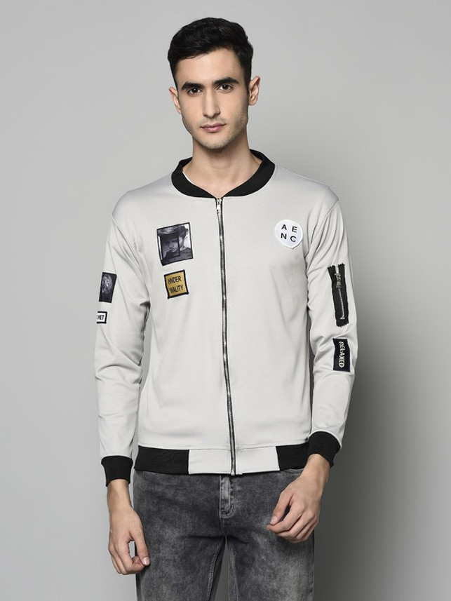 STYLAGE Typography Men Mandarin Collar 