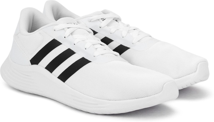 white adidas running shoes