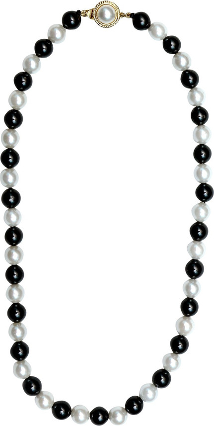 Kanishk Creations black white shell 