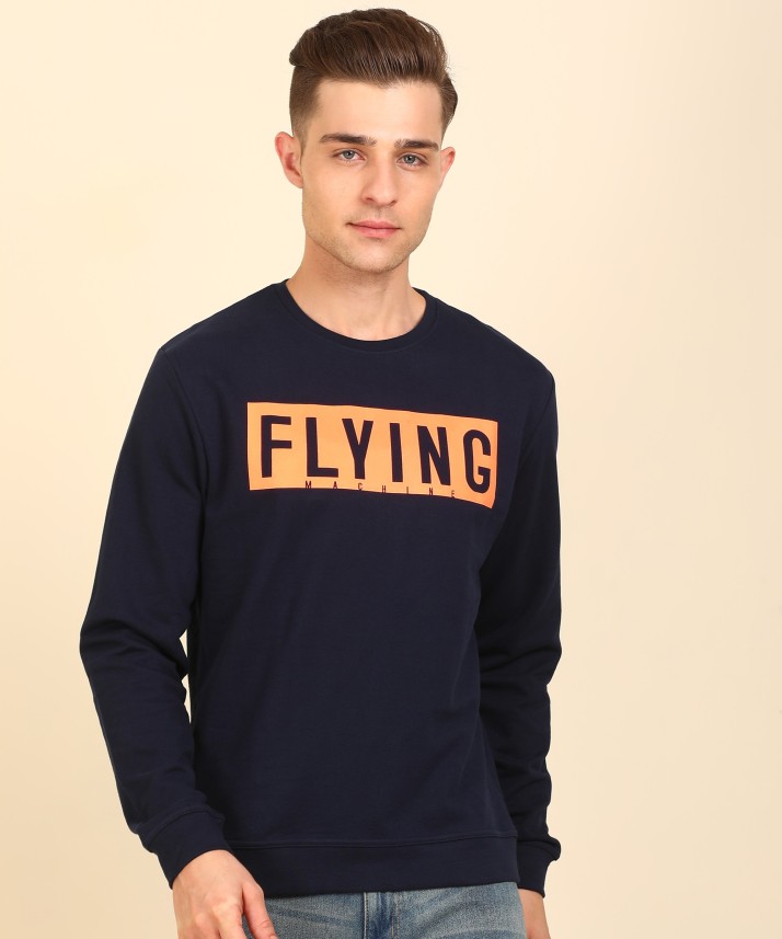 flying machine men's sweatshirt