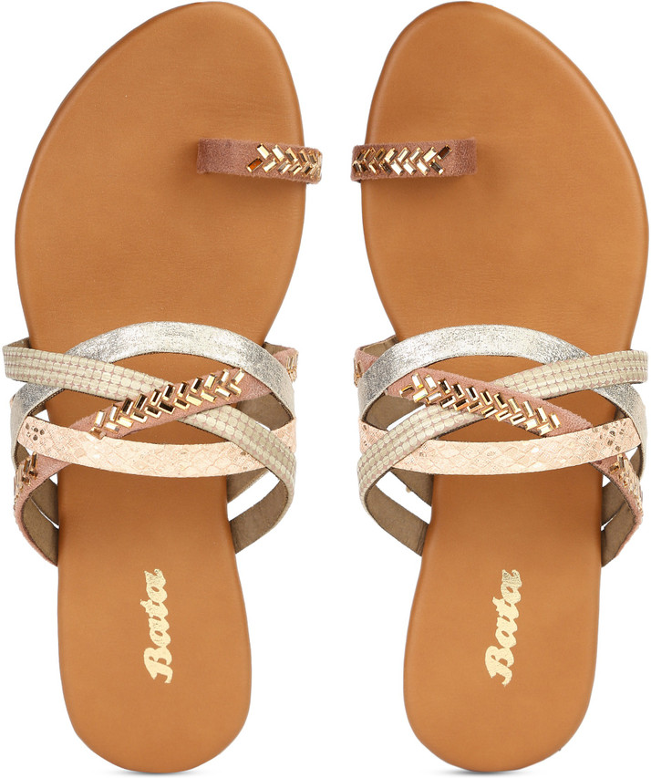 bata flat sandals flipkart