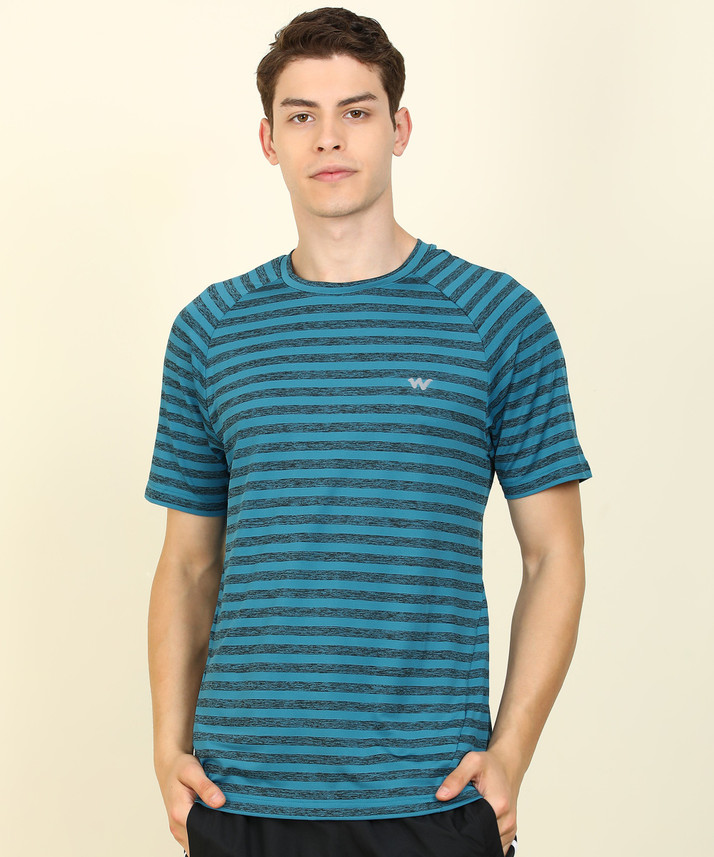 Wildcraft Striped Men Round or Crew 