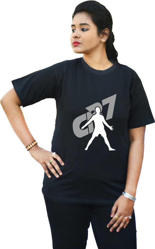 Buy aaptees Printed Women Round Neck 