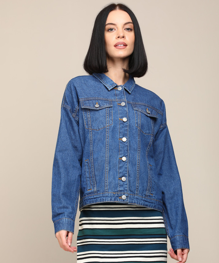 flying machine blue denim jacket
