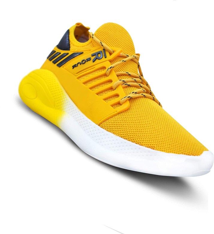 yellow color shoes