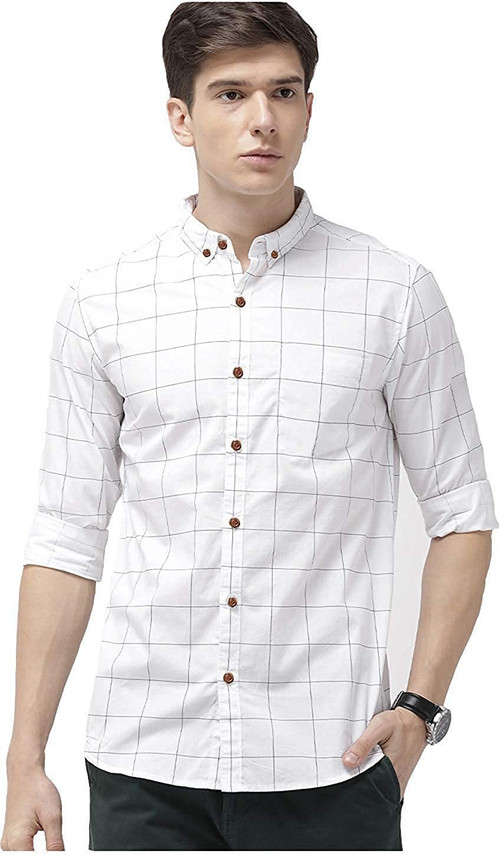 Destiny Fashion Men Checkered Casual 