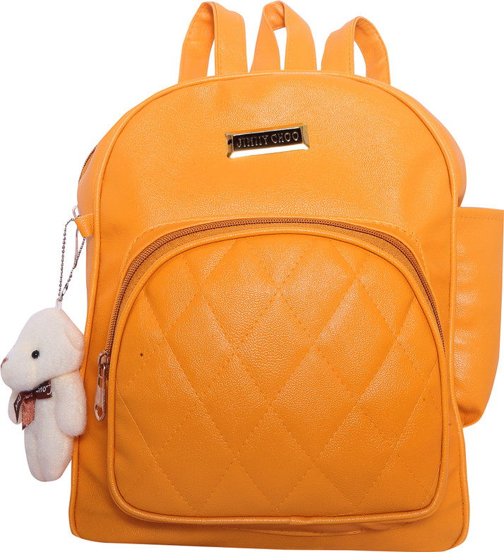 cute yellow backpack