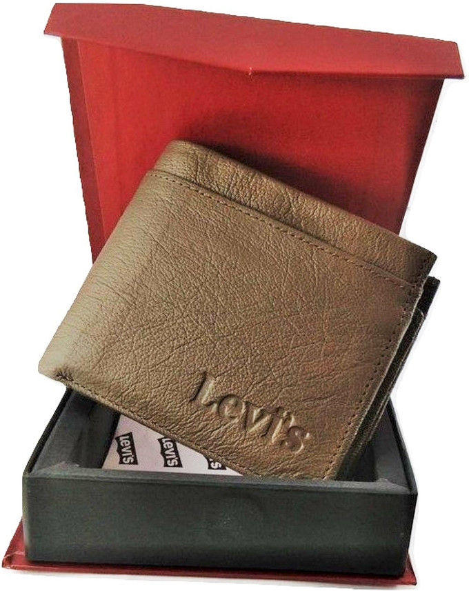Grey Genuine Leather Wallet GREY 