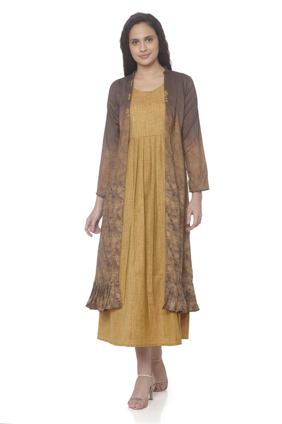 RAISIN Women Maxi Yellow Dress - Buy 