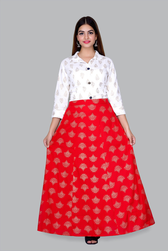 Buy TRENDSWILL Women Top and Skirt Set 