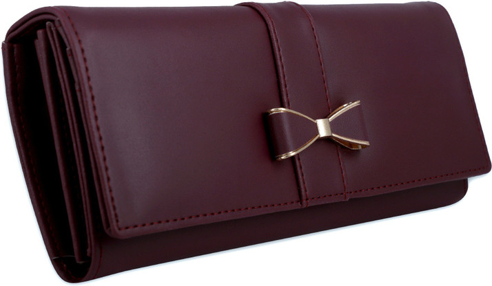 maroon clutch