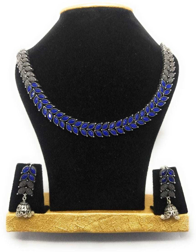 PBM CREATIONS Oxidised Silver Price in 